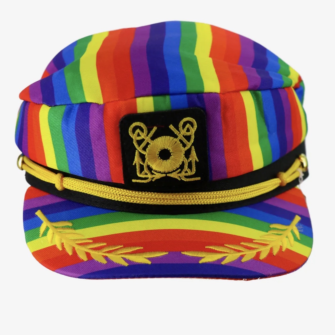 Rainbow Captain's Hat