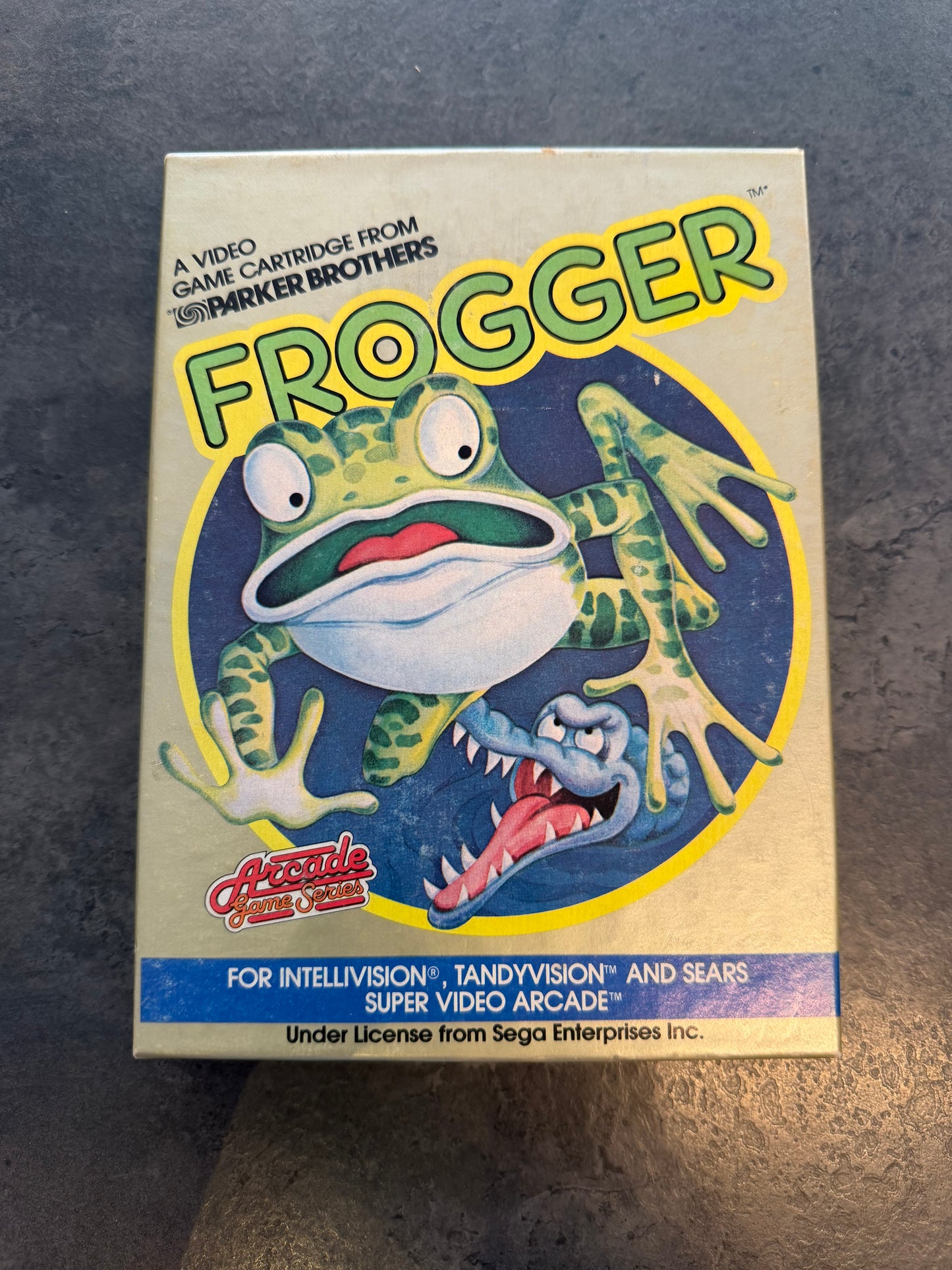 Frogger - Intellivision Game in Box