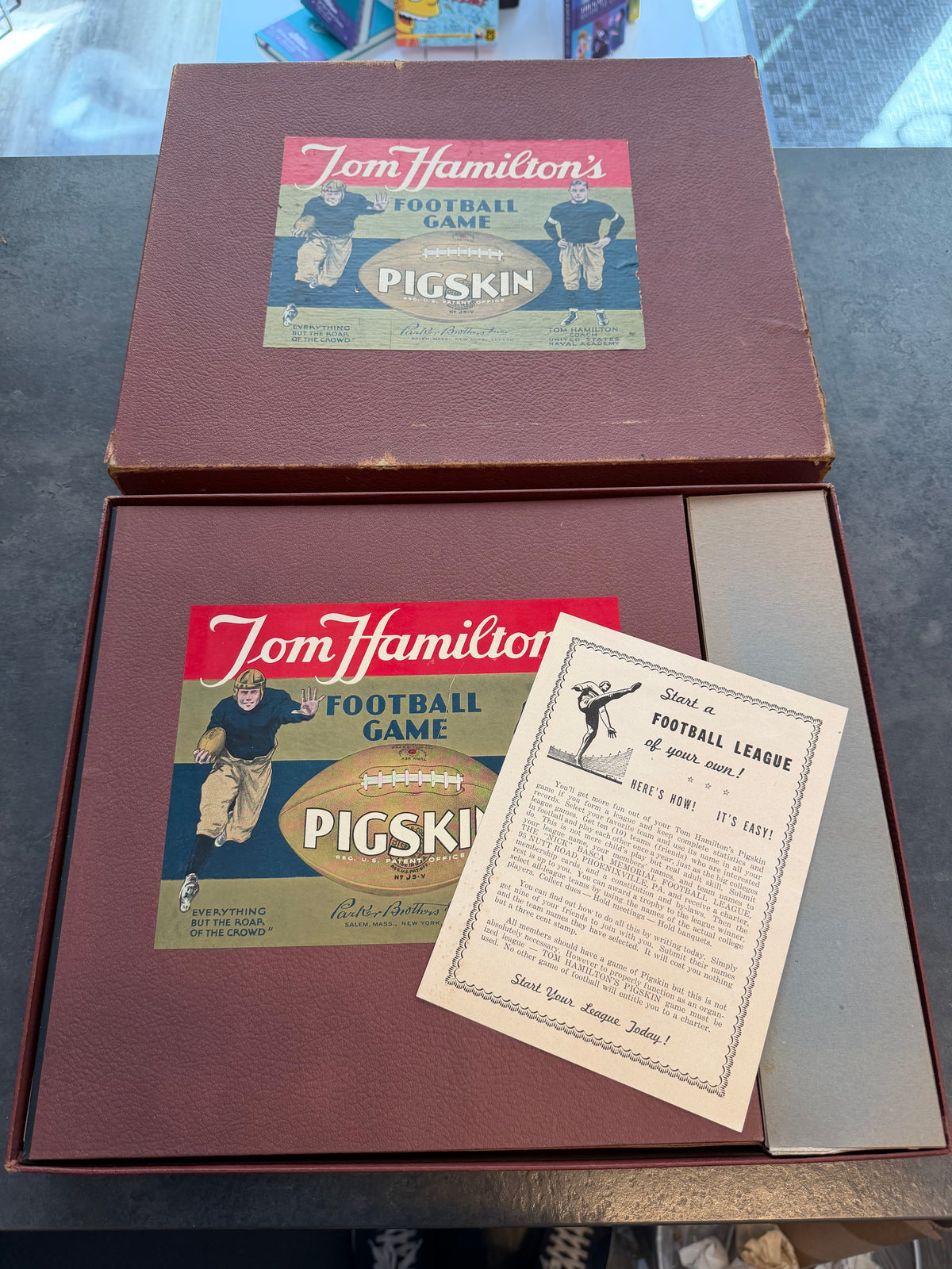 Tom Hamilton's Pigskin Football Board Game