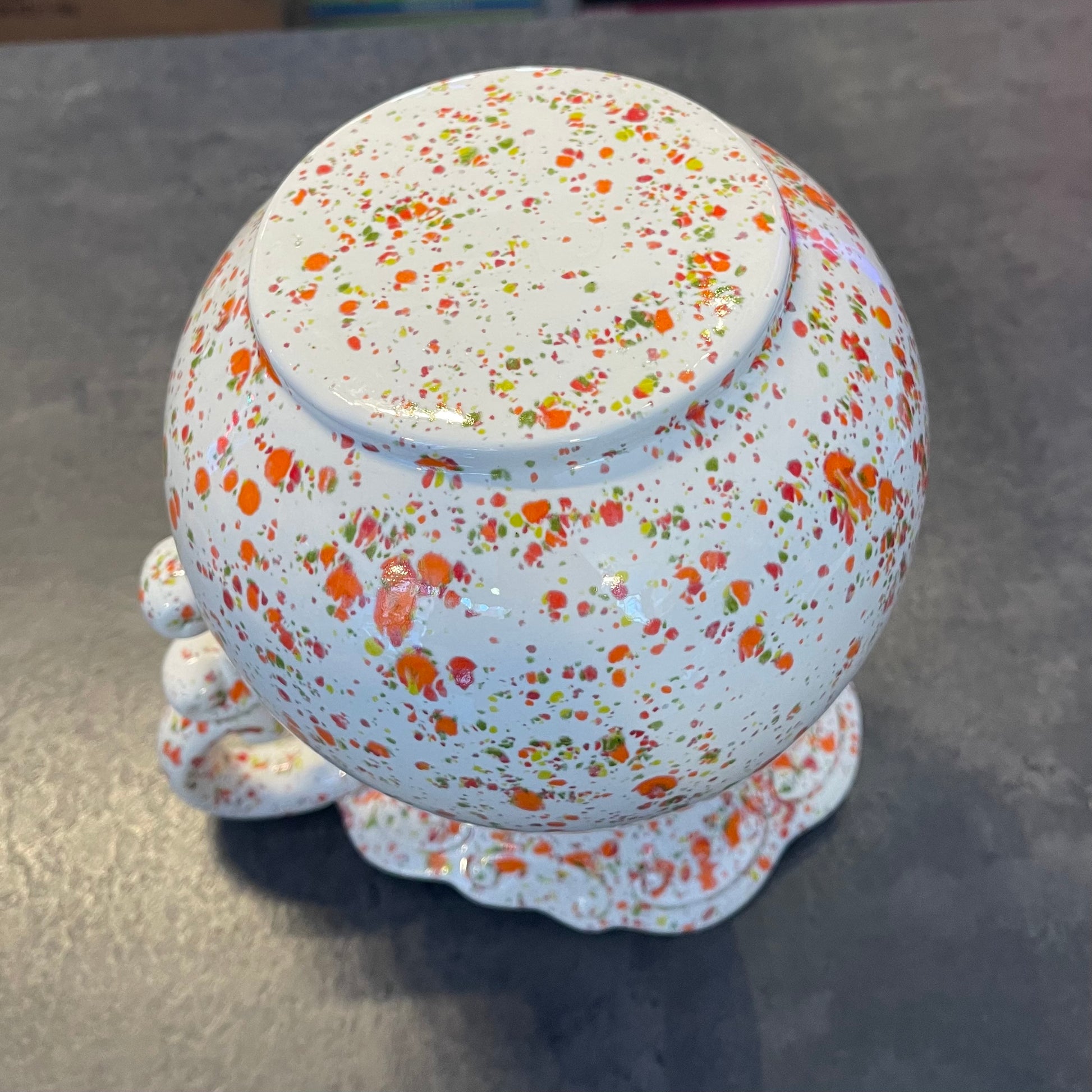 Splatter Glaze Pitcher