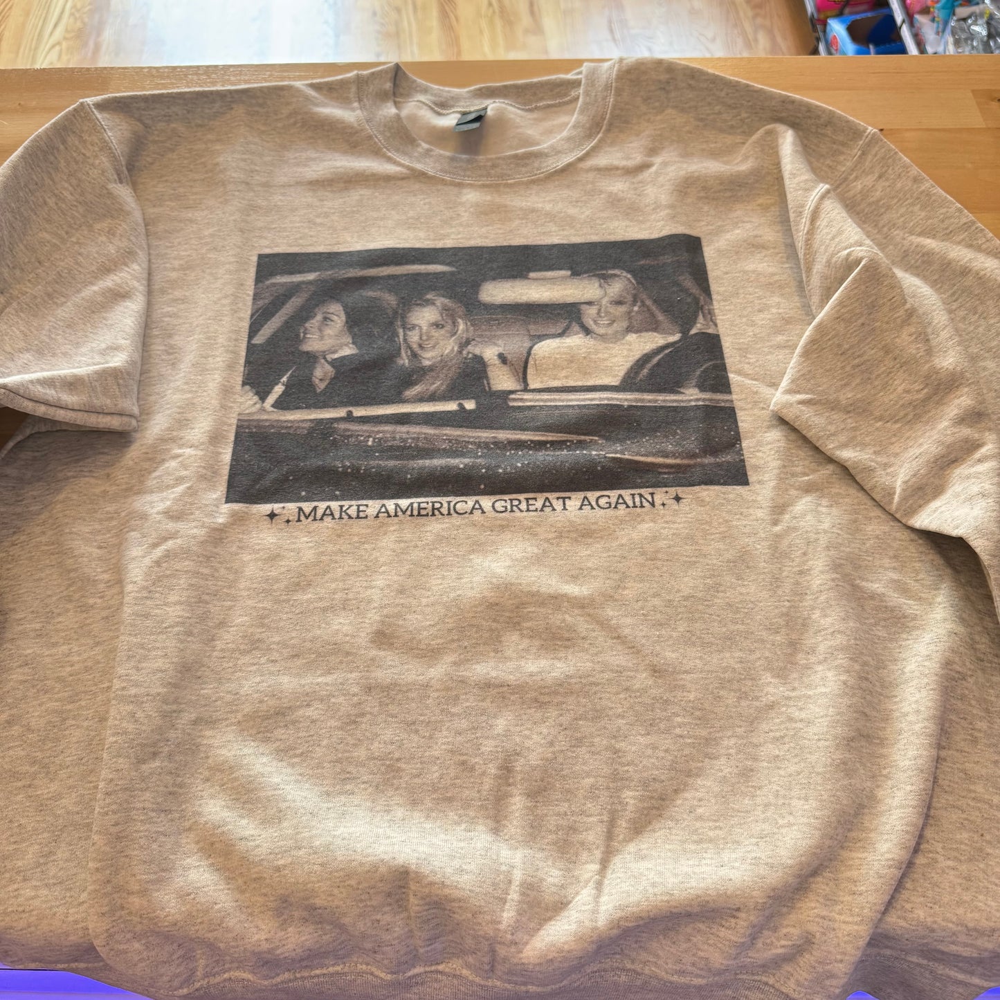 Lilo Brit Paris MAGA Crewneck Sweatshirt