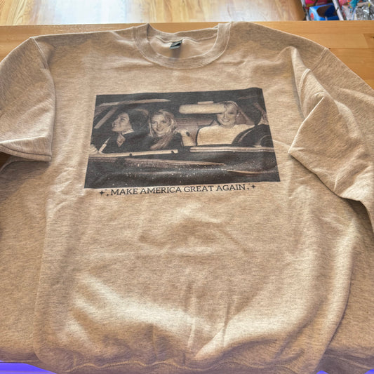 Lilo Brit Paris MAGA Crewneck Sweatshirt