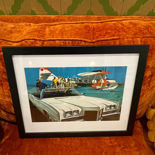 Pontiac Catalina Vintage Catalog Art