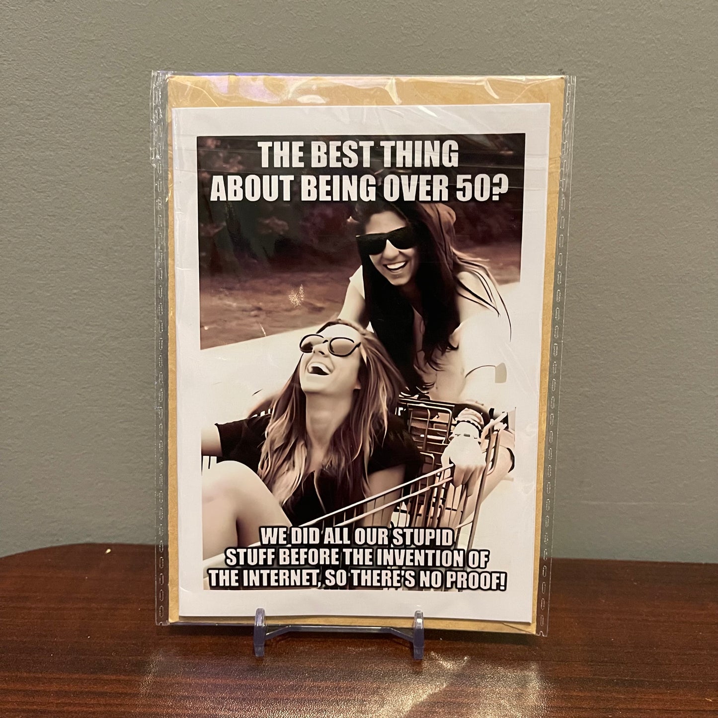 Over 50 Birthday Card