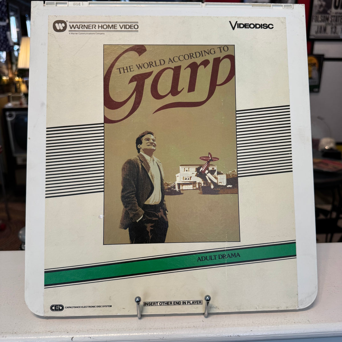 The World According to Garp 2 Disc Set CED Video Disc