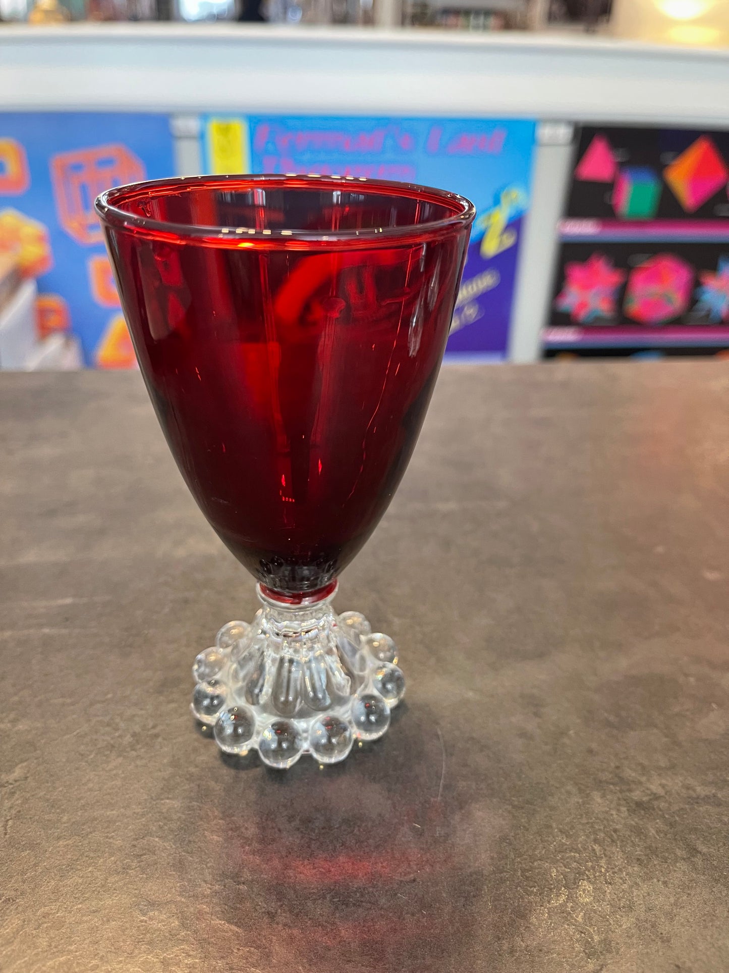 Set of 4 Berwick Boopie Ruby Juice Glasses