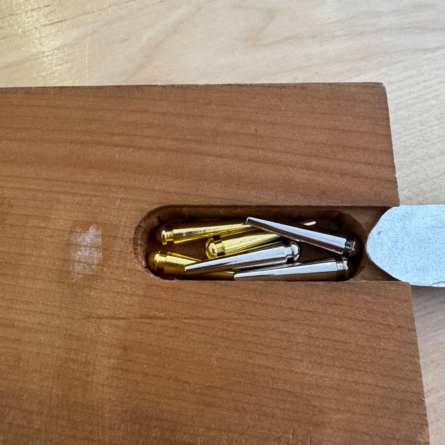 Cribbage Board w/6 pegs