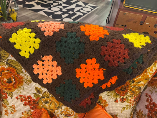 Granny Square Afghan