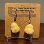 Fuzzy Chick Earrings
