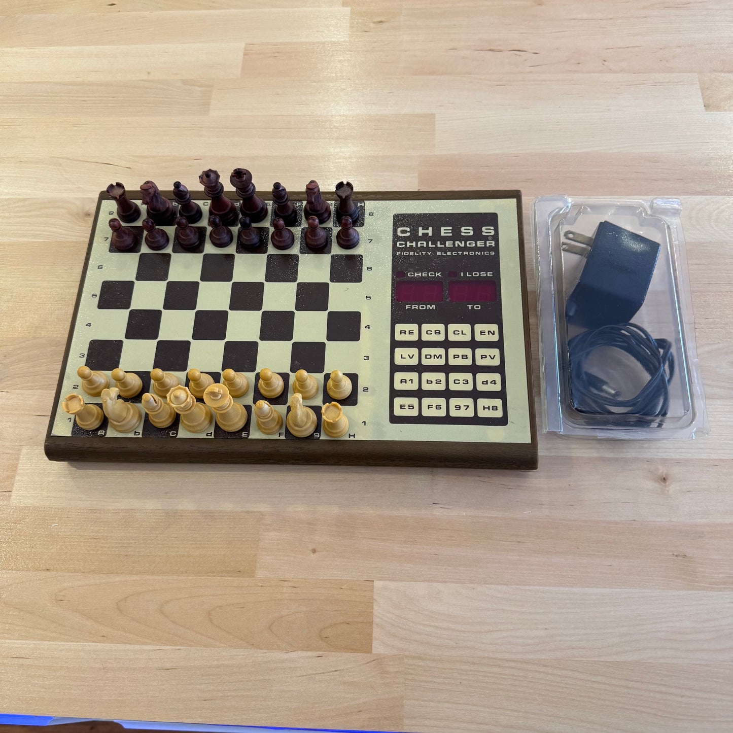 Fidelity Chess Challenger 7 Electronic Chess Set Model BCC (Complete)