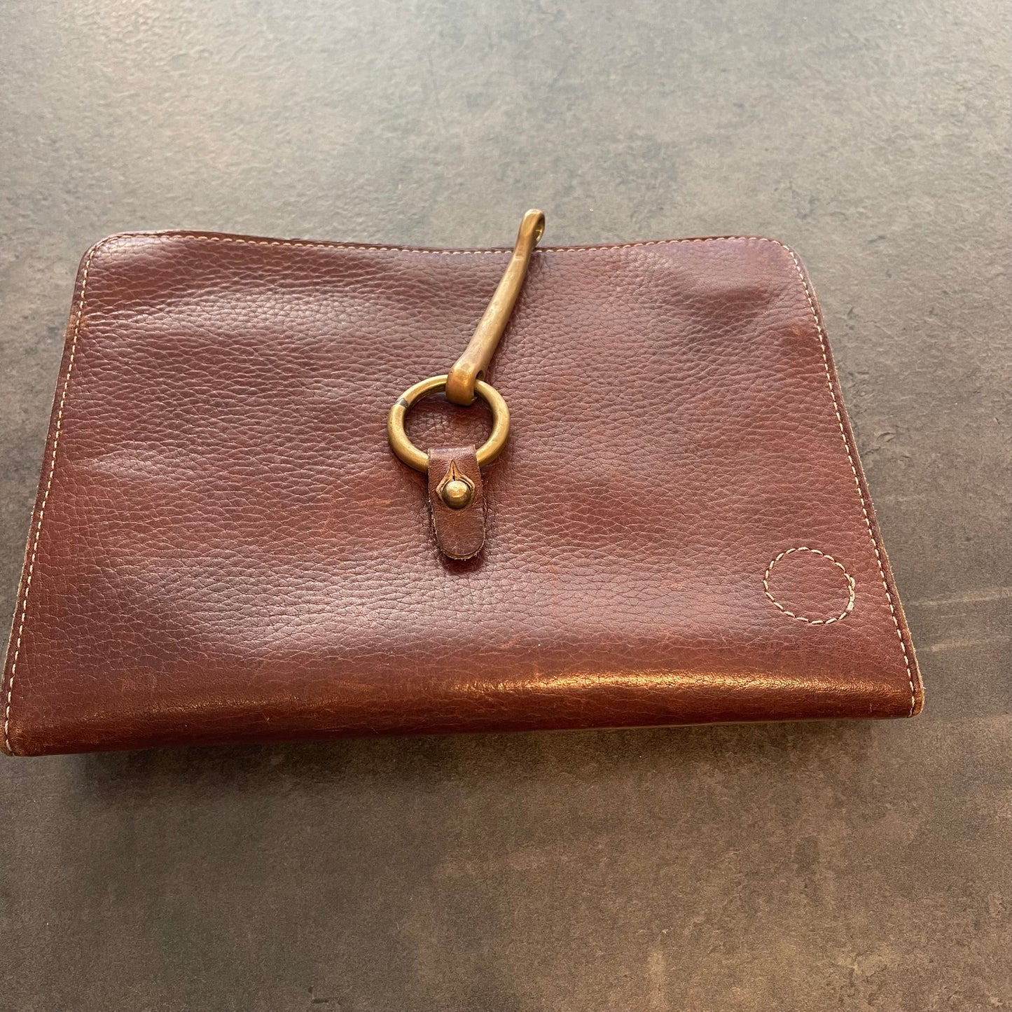 Isaiah Kincaid Leather Clutch