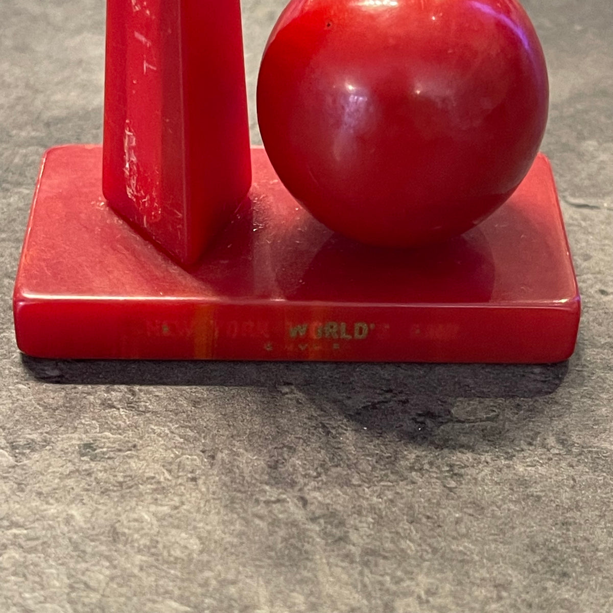 NY World’s Fair Bakelite Souvenir