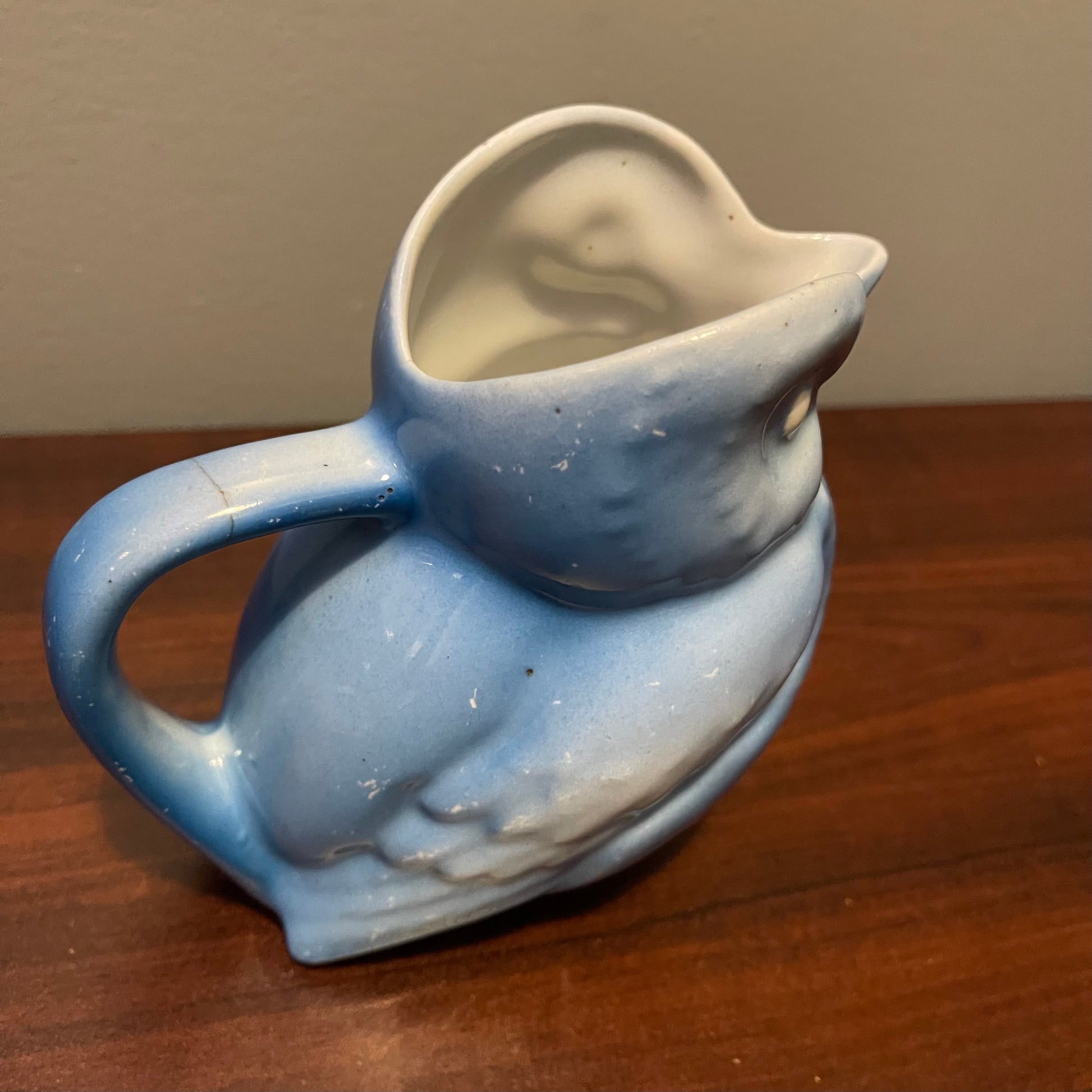 Sevres Blue Bird Pitcher