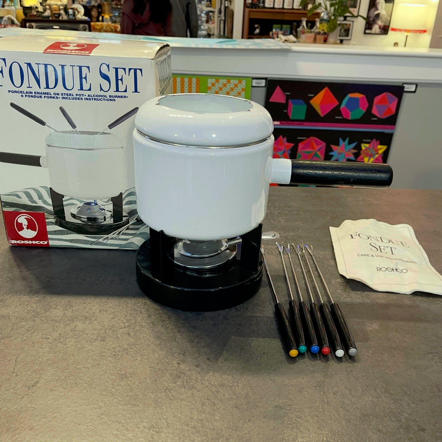 Roshco Fondue Set