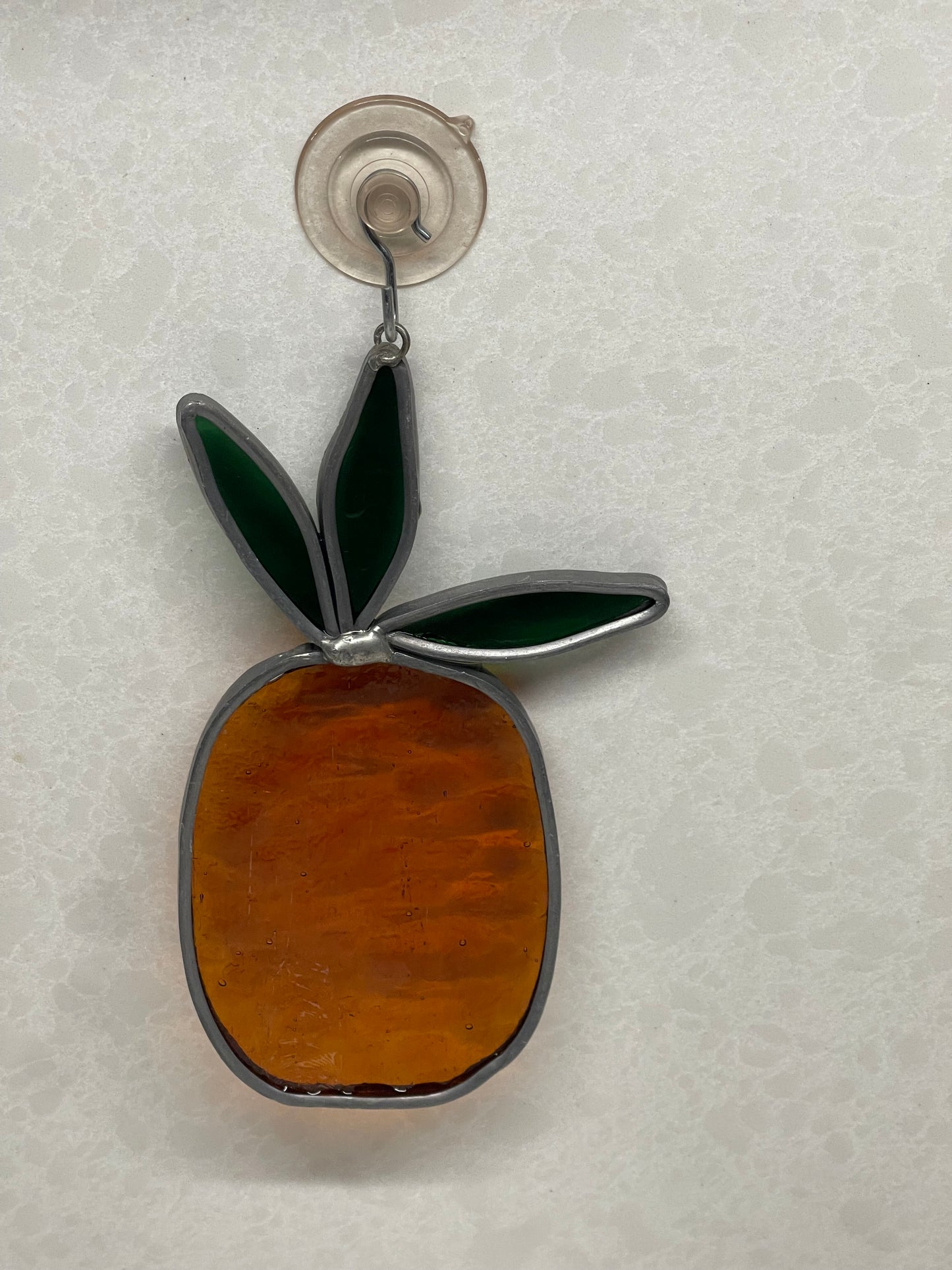 Stained Glass Pineapple Sun-catcher