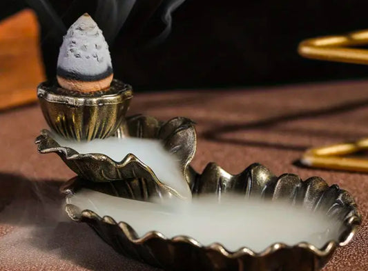 Metal Backflow Incense Burner