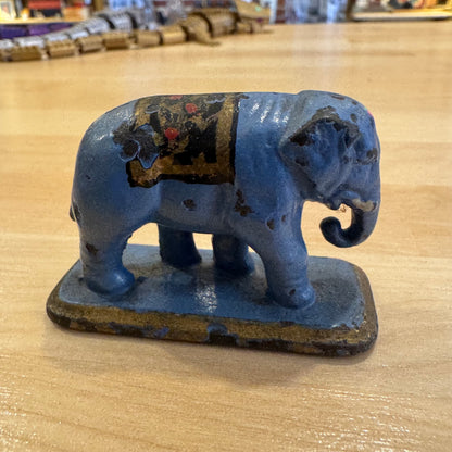 Metal Elephant Figure