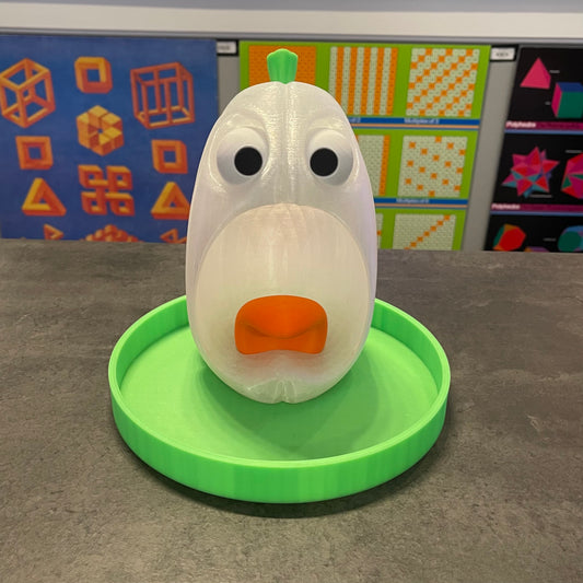 3D Printed Screaming Pumpkin Candy Dish