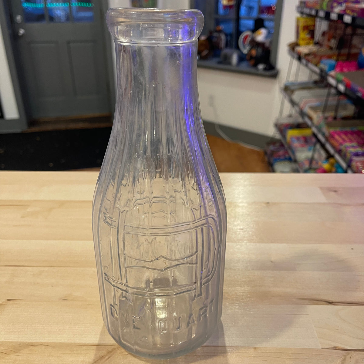 Hauk Dairy Yonkers Milk Bottle