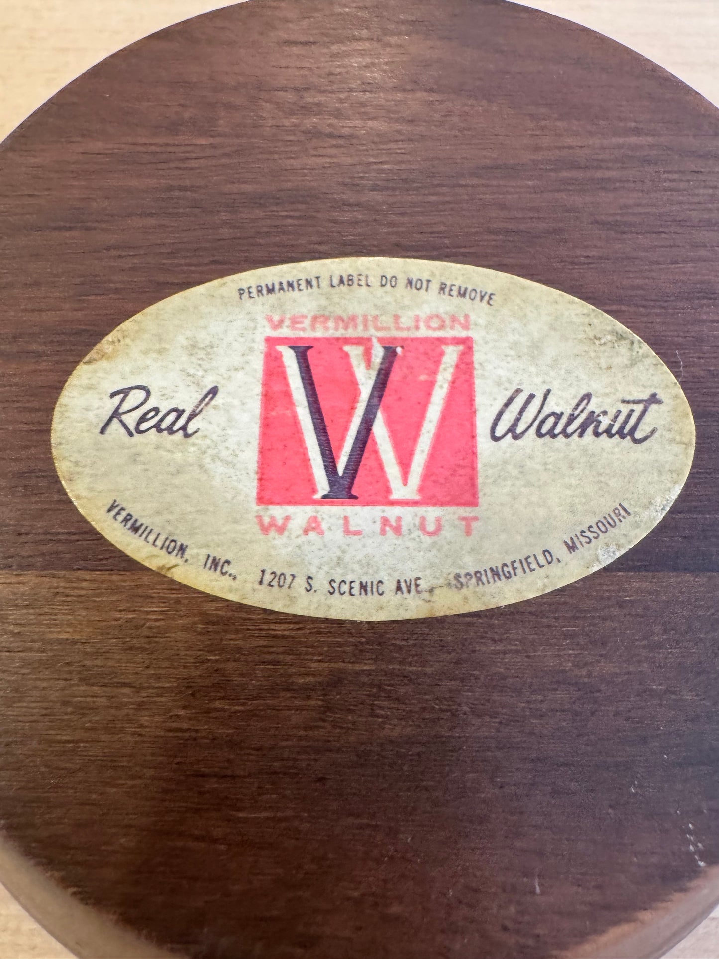 Vermillion Real Walnut Salad Bowls Set of 6