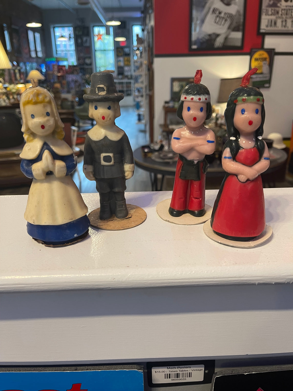 Set of 4 Gurley Thanksgiving Candles