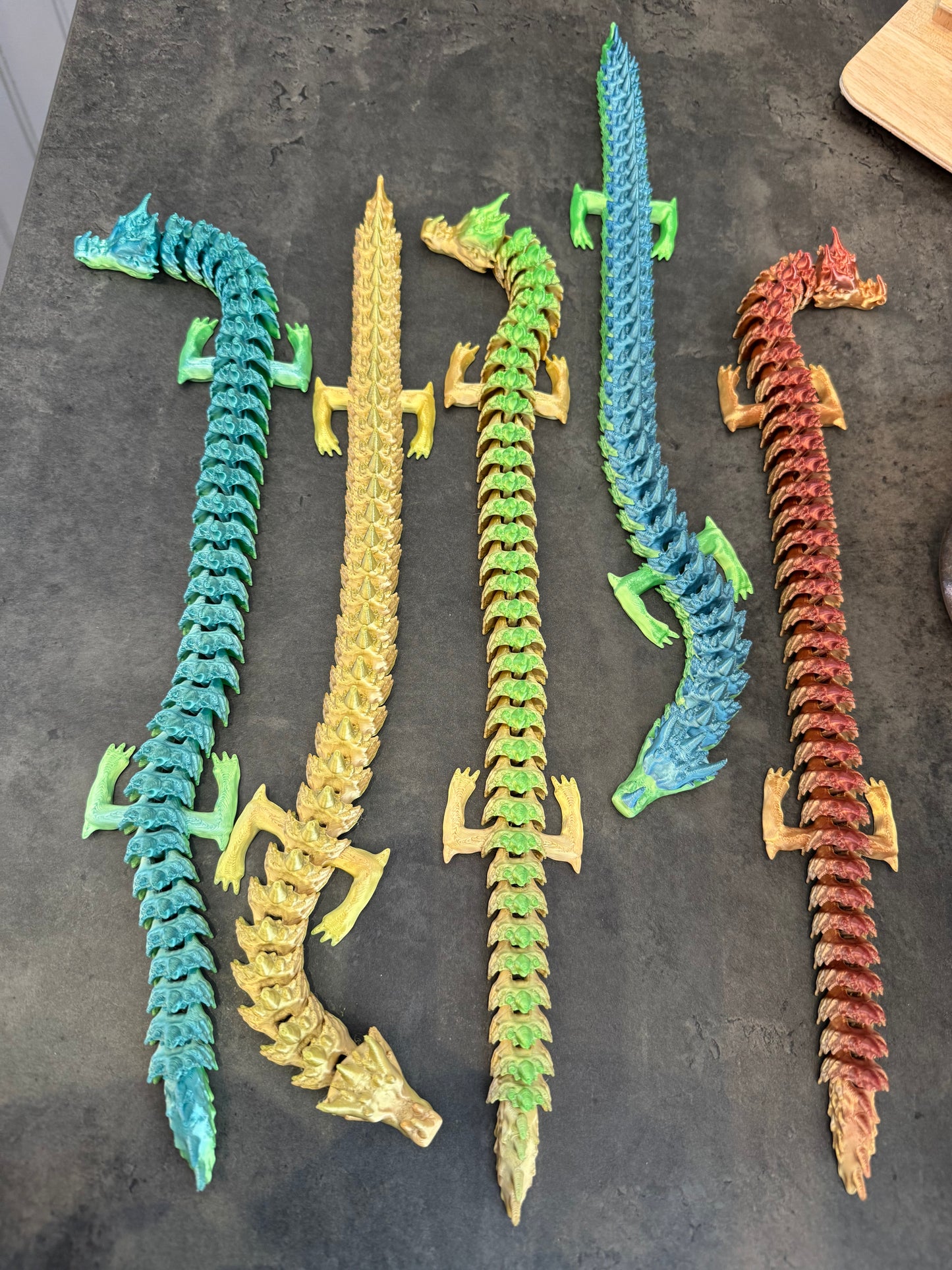 3D Dragon Print Fully Articulated