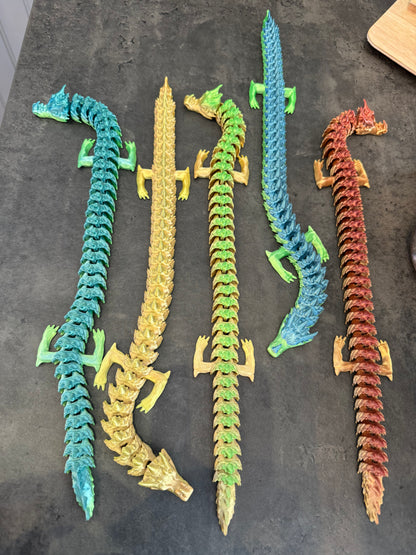 3D Dragon Print Fully Articulated