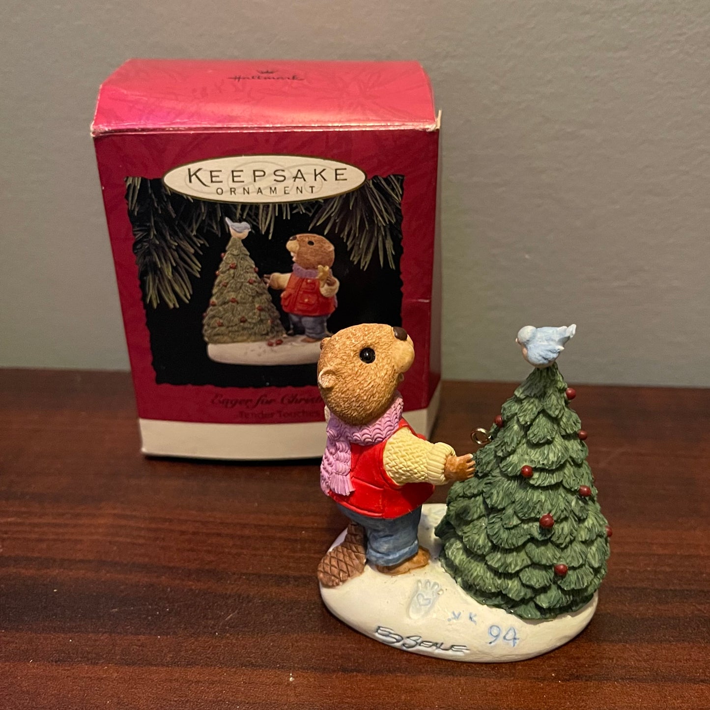 Hallmark 1994 Eager for Christmas Ornament
