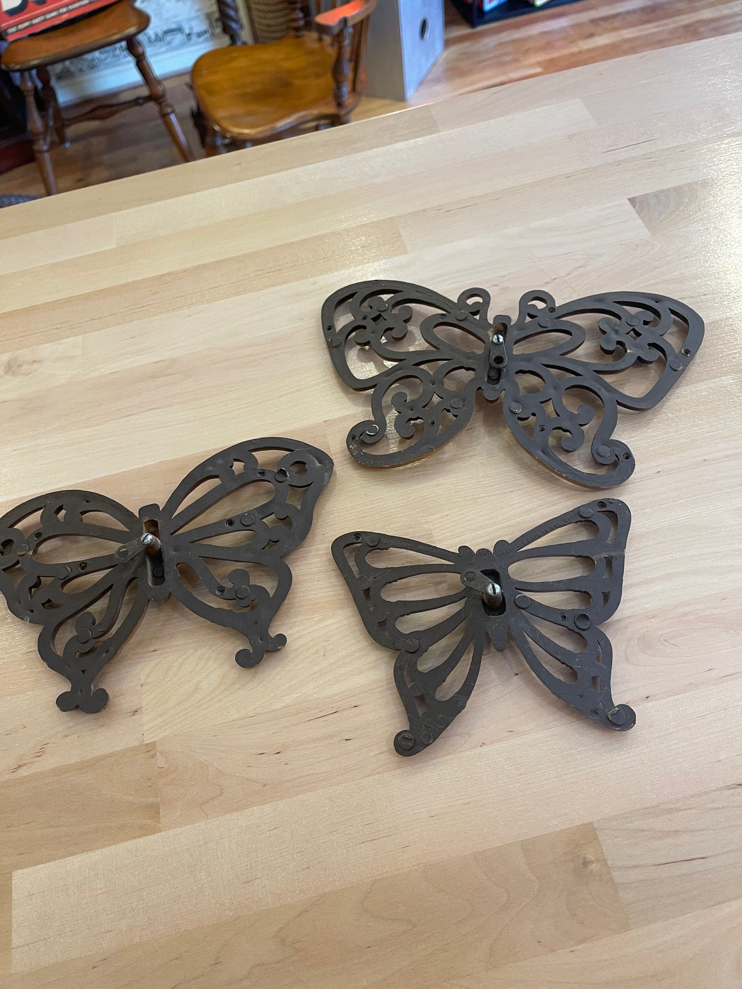 Set of 3 Syrocco Butterflies