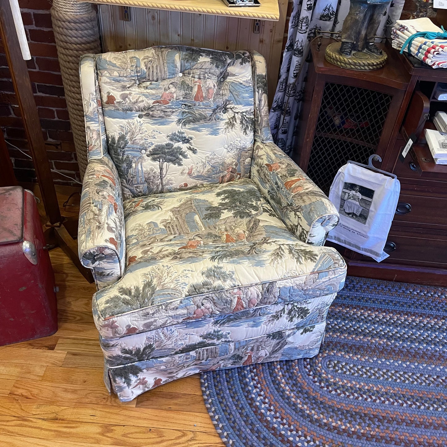 Shaw Furniture Custom Upholstered Club Chair