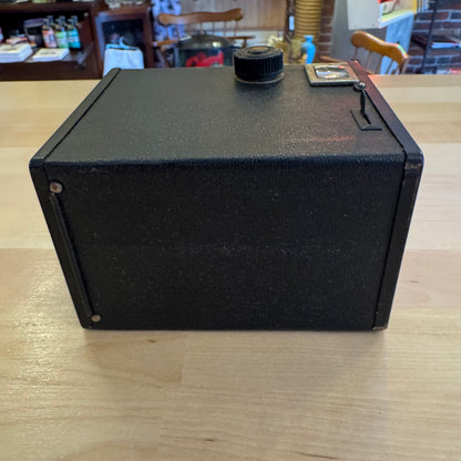 Vintage 1940s Ansco Shur-Shot Jr. Film Box Camera - Working Shutter