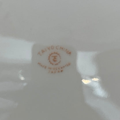 Taiyo China Plate (made in occupied Japan)