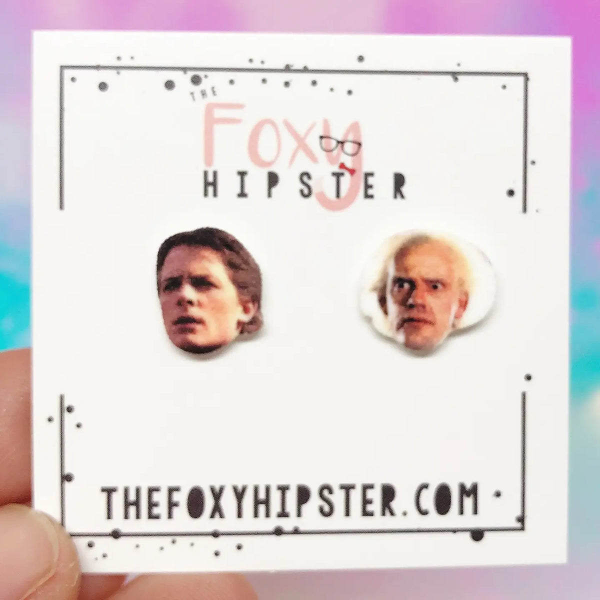 Back to the Future Earrings