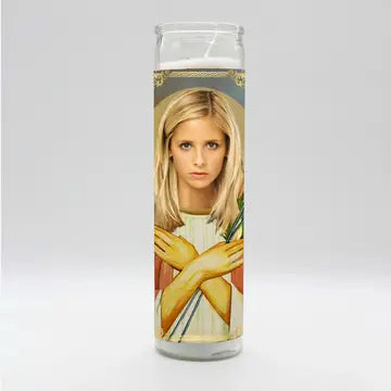 Saint Sarah Michelle Gellar 'Buffy' Candle