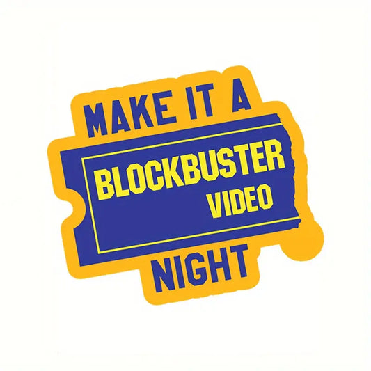 Blockbuster Vinyl Decal