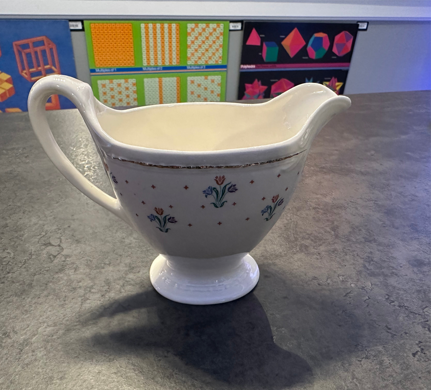 Homer Laughlin Teapot and Creamer