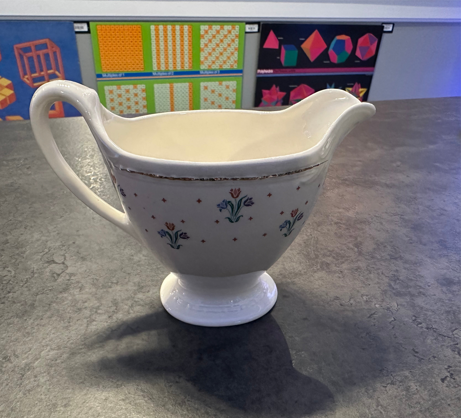 Homer Laughlin Teapot and Creamer