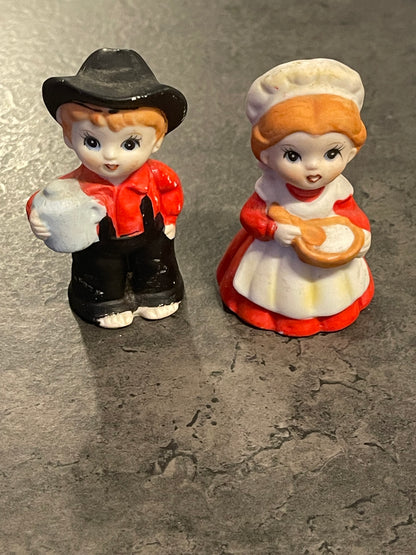 Tiny People Salt and Pepper Shakers