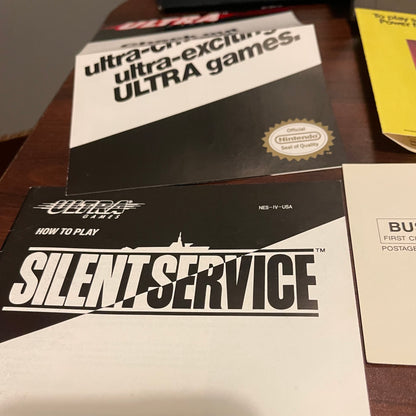Silent Service NES Game Complete