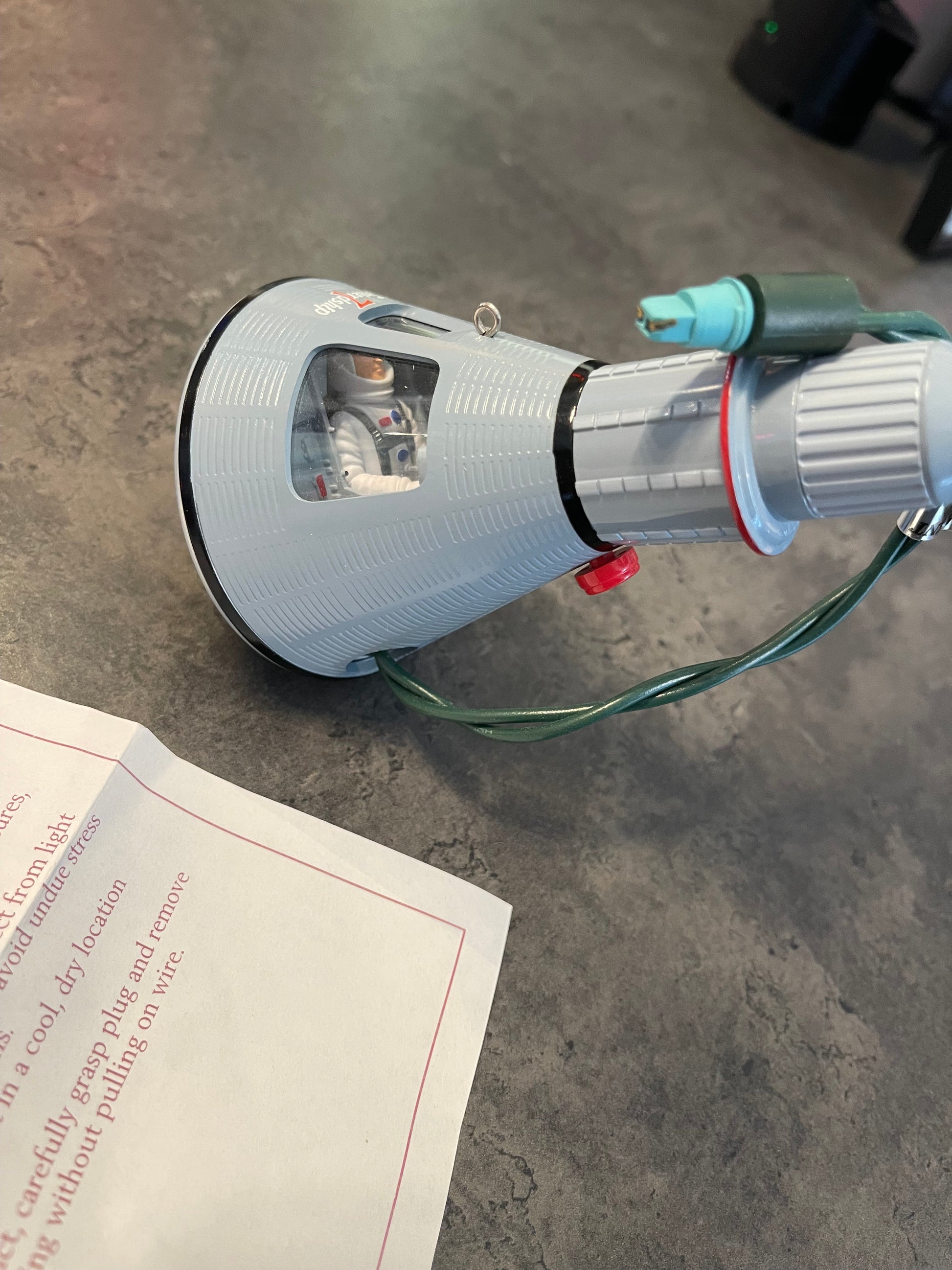 Friendship 7 Hallmark Ornament