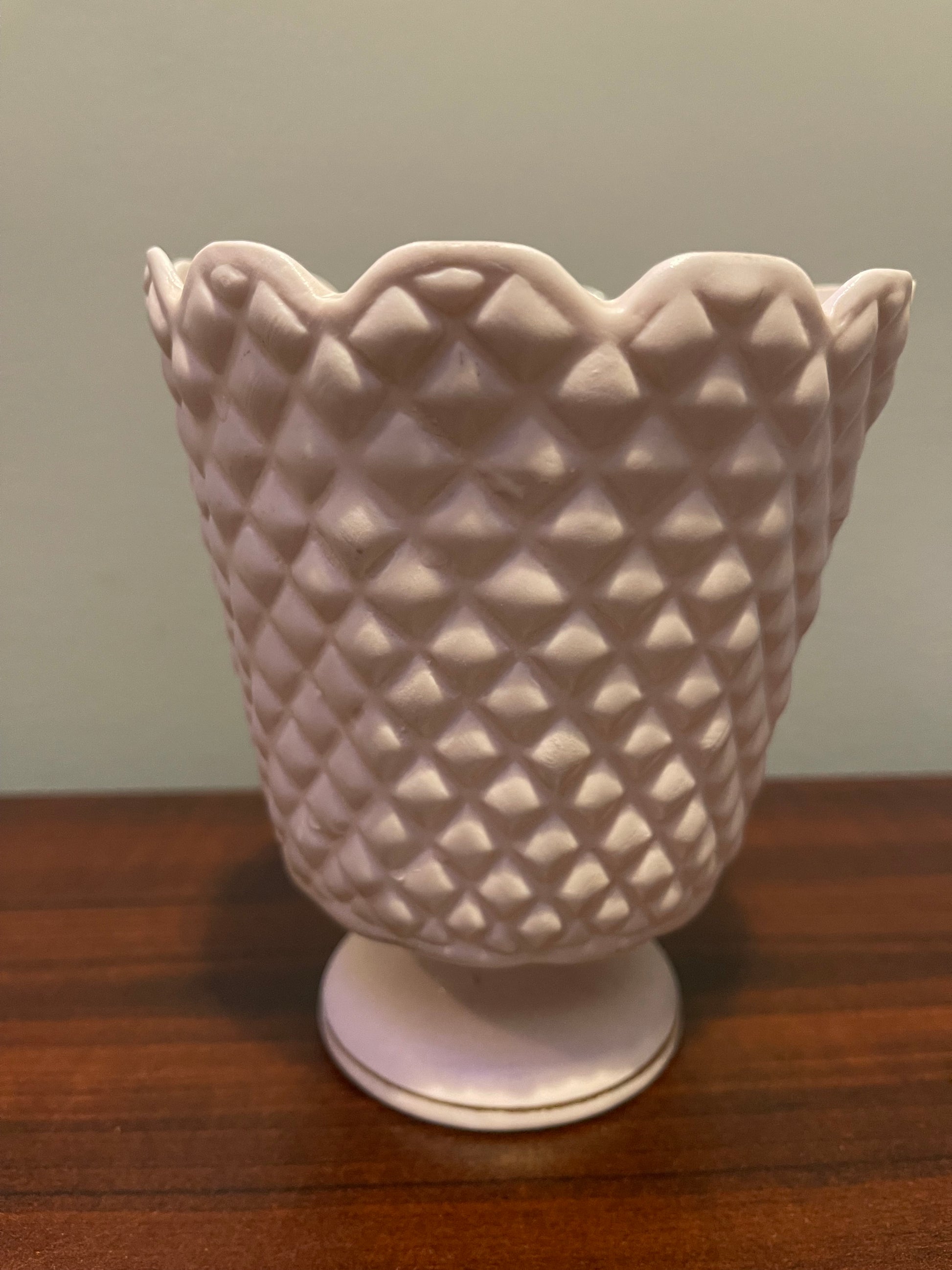 Lefton Pink Porcelain Vase
