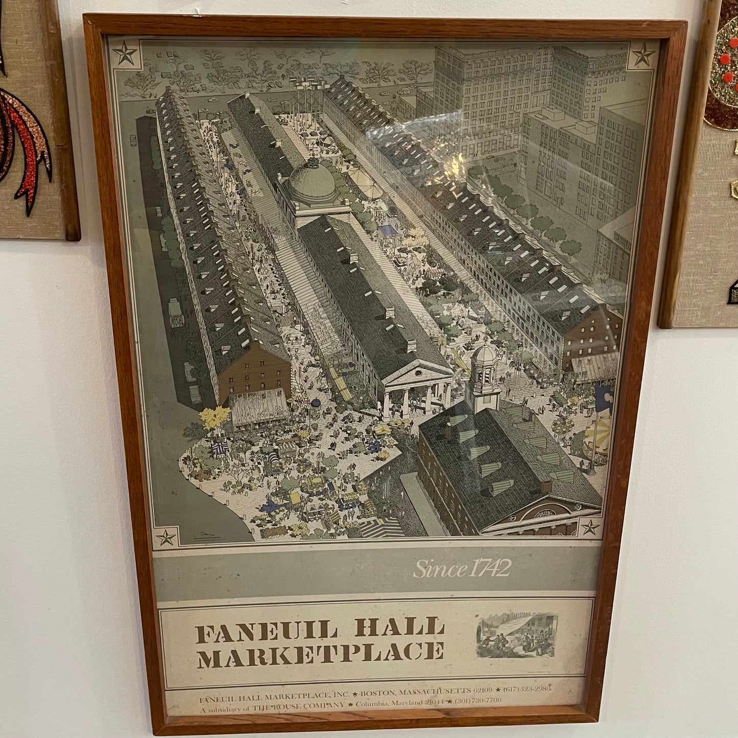 Faneuil Hall Lithograph