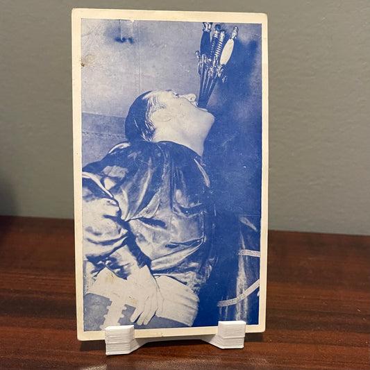 Alex Linton Sword Swallower Pitch Card