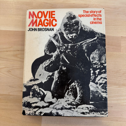 1974 First Edition Movie Magic by John Brosnan – Hardcover Book with Dust Jacket