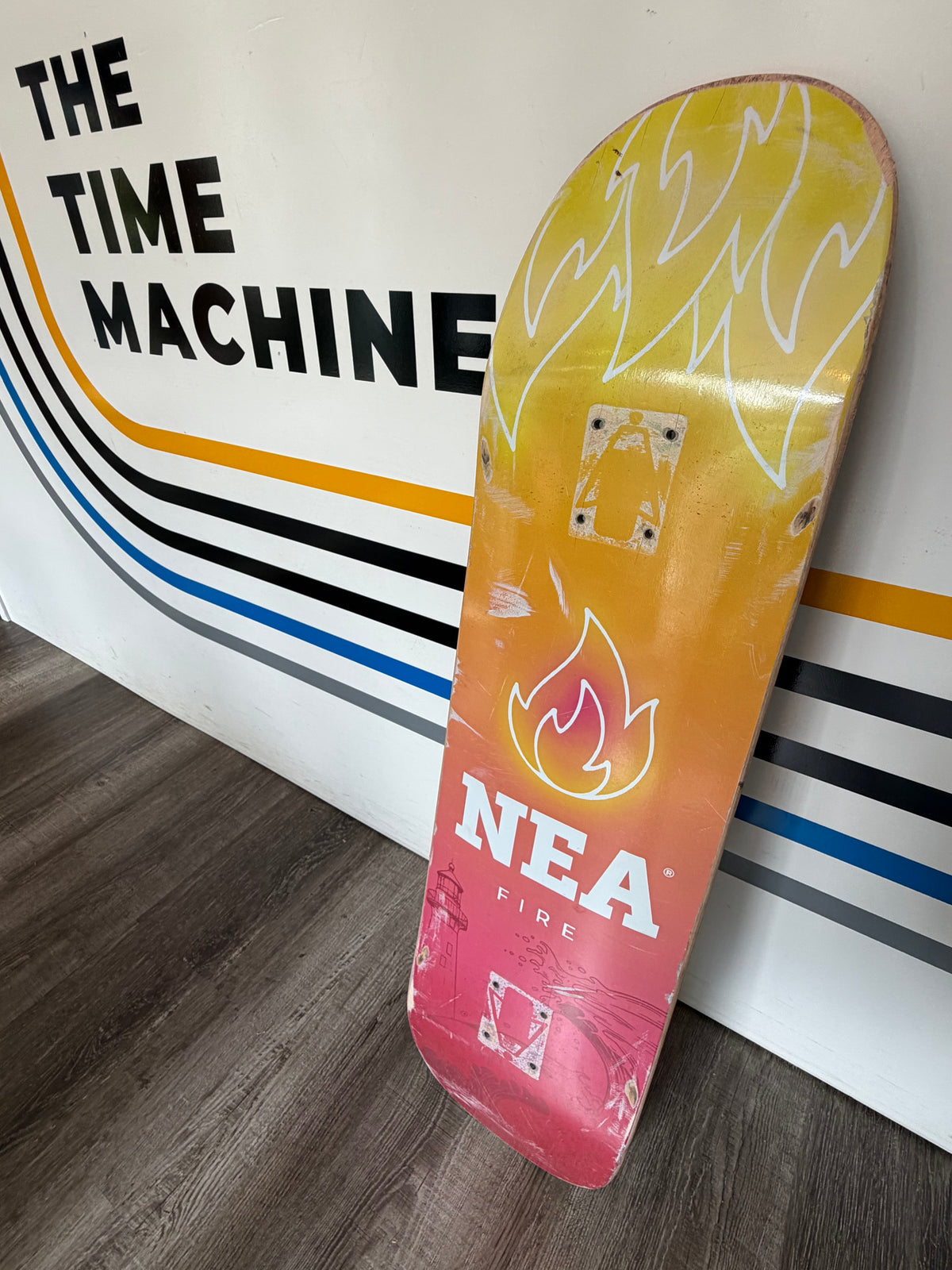 Skateboard Deck - NEA Fire - Vintage