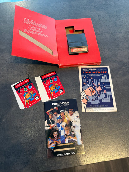 Lock 'N' Chase - Intellivision Game in Box
