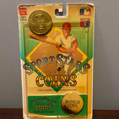 Bandai 1990 Nolan Ryan Collectors Coin