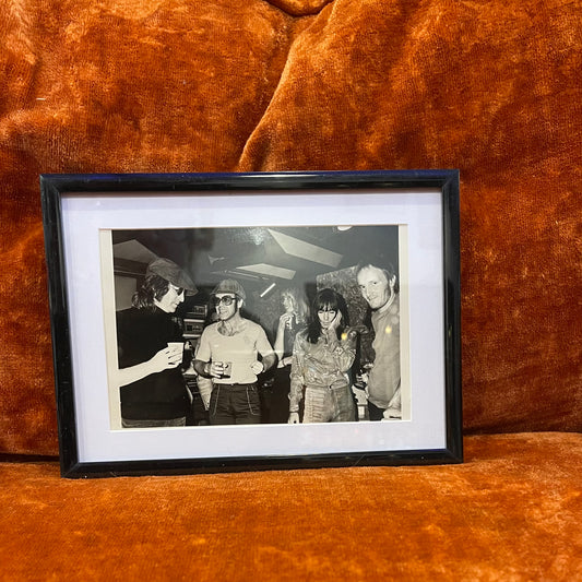 Vintage Elton John, John Lennon Caribou Ranch Photo
