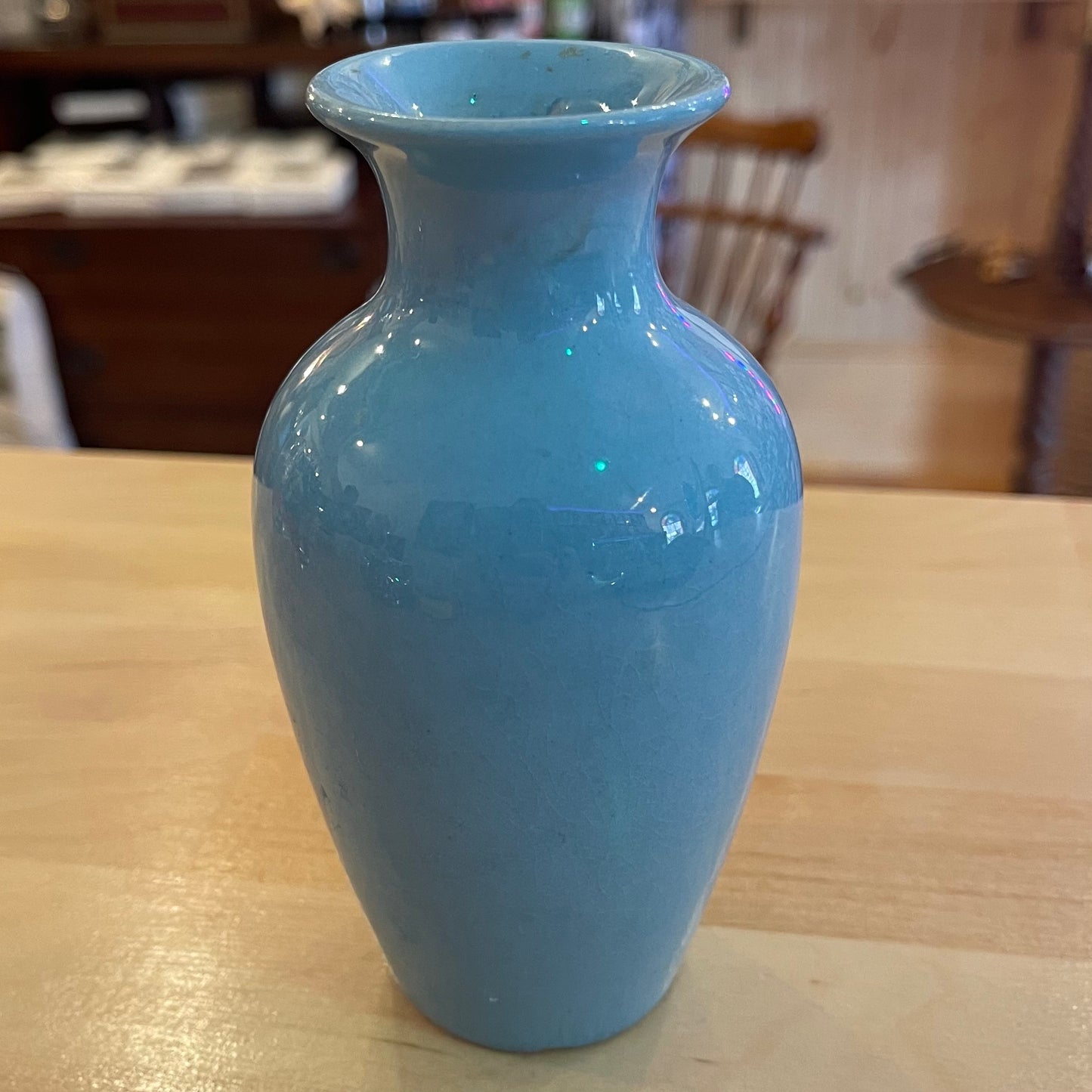 Small Blue Vase