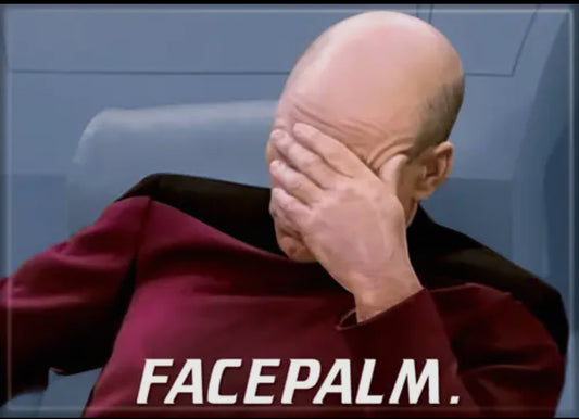 Face Palm Magnet